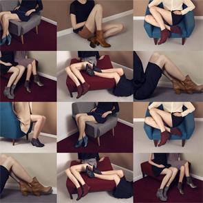 Web design for a fashion footwear brand project thumbnail