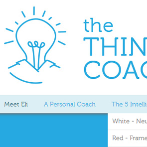 Website for a business coach project thumbnail